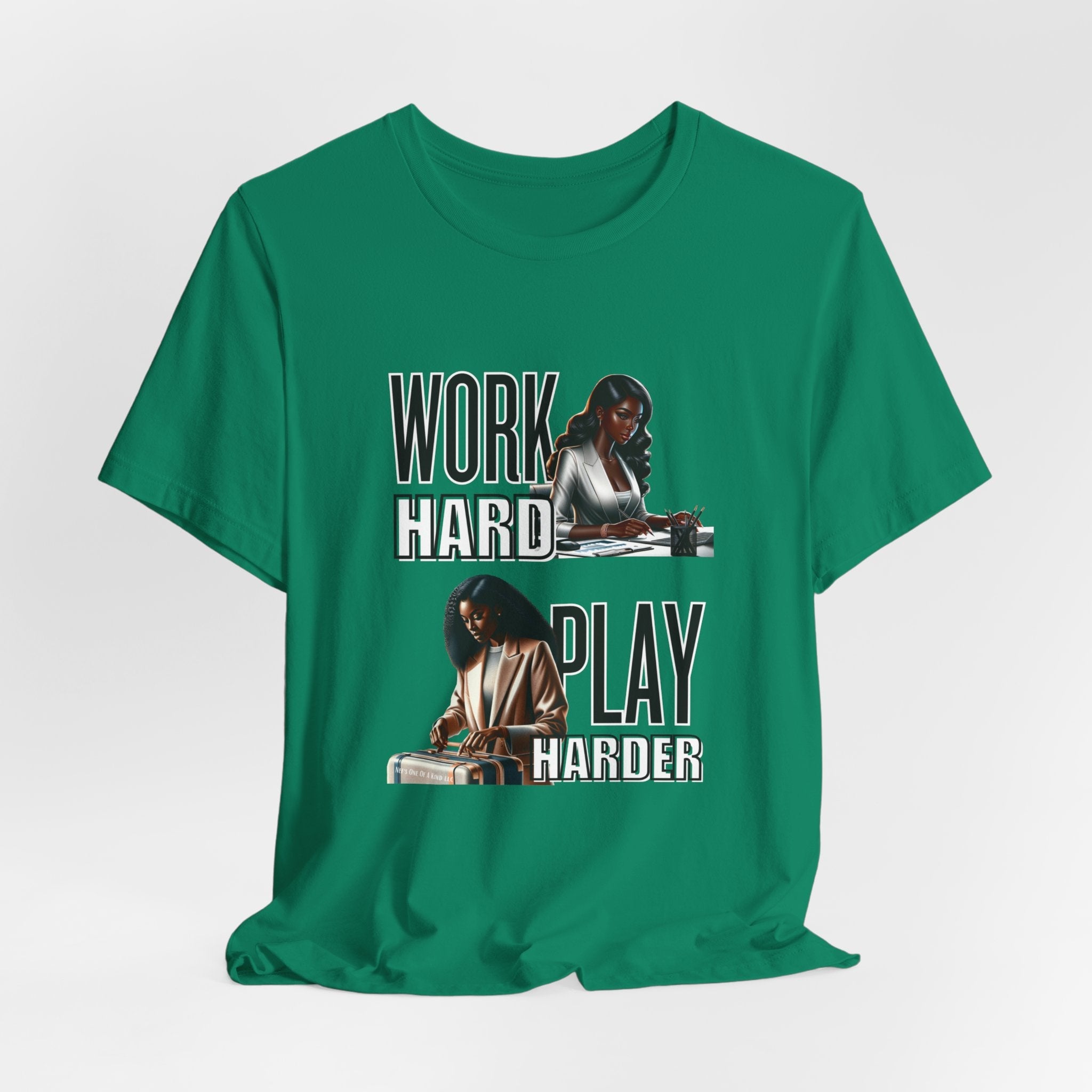 Work Hard Play Harder Short Sleeve Tee